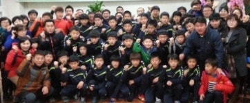 자율 고창북중학교 축구부 후원의 밤 성황