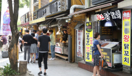 전주 한옥마을 꼬치구이점 퇴출되나