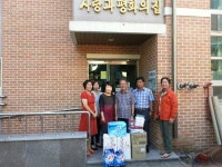 전주시 맑은물사업소, 사회복지시설에 위문품 전달