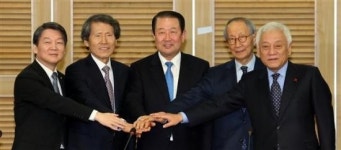 야권 신당세력 단일대오 속도