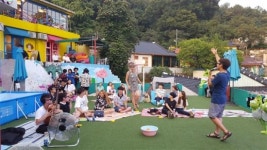매달 한번 자만벽화마을서 정기공연 여는 청년단체 나을 자만