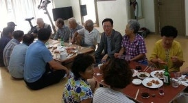 전주 동산동 이남철 동장, 관내 경로당 어르신 위로방문