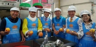 황실문화재단 이석 총재, 진안군복합노인복지타운 방문