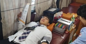 동군산병원 임직원, 사랑의 단체헌혈