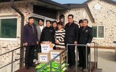 정읍 덕천면사무소, 사회복지시설 방문·위문품 전달