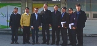 농촌진흥청 허건량 차장, 고창 보리가공업체 (주)청맥 방문