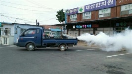 고창 대산면, 하절기 순회소독 실시