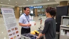 농림축산검역본부 해외여행 귀국길에 과일·식물 반입 안돼요
