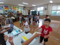 정읍선관위, 백암초 학생회장 선거 지원