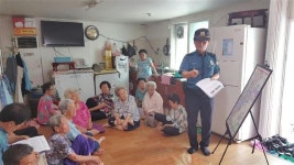 전주덕진경찰서 솔내파출소, 주민밀착형 탄력순찰 홍보