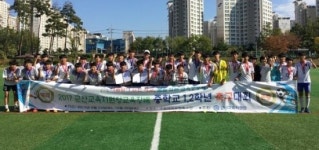 군산교육장배 중학 축구대회 영광중 우승·진포중 준우승