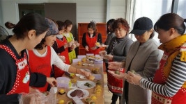 완주 어울렁공동체-구암마을, 떡 만들기 체험 등 교류행사