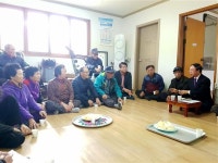 심민 임실군수, 경로당 투어 효심행정 앞장