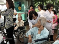 고창군자원봉사종합센터, 노인요양병원서 전문이동봉사