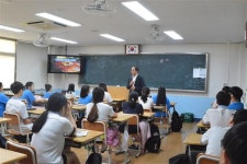 전주 서중학교, 3학년 학생 대상 선배와의 대화 행사