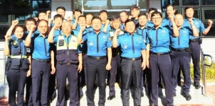 송승현 김제경찰서장 신풍지구대 초도방문