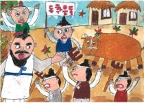 제18회 내장산사랑 그림대회 대상에 새별초교 이은성 학생
