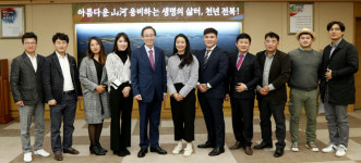 20~30대 청년농업드림팀, 송하진 전북도지사 방문