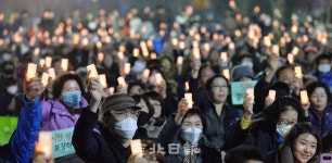 팔복동 소각장 반대…2차 촛불집회