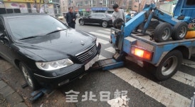 불법주정차 수기 단속·즉시 견인 첫날 현장 가보니…