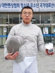 전북 제일고 펜싱팀 황현승, 국가대표 선발