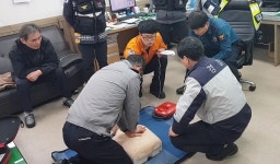 완주 이서파출소, 심폐소생술 및 자동제세동기 교육