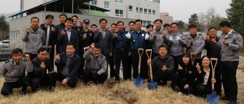 임실경찰서, 식목행사 개최