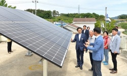(주)에스알에너지, 고창 대산면 경로당에 태양광 시설 설치