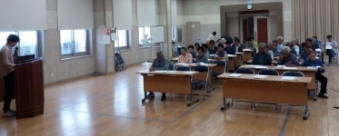 장수 산서면, 경로당 보조금 정산교육 실시