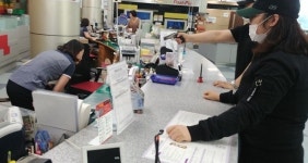 군산우체국, 현금 강탈 사고 예방 모의훈련