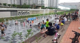 군산 미룡동 미제천 분수대, 내달 26일부터 운영