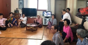 김상례 고창 고수면장, 관내 경로당 순회 방문