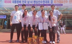 익산시청 펜싱팀, 전국 대회서 선전
