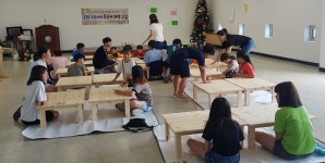 순창군 드림스타트, 나만의 책상 만들기 프로그램 진행