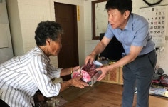 군산 서수면, 독립유공자 이용선 선생 가족 방문