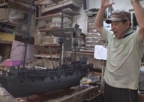 [순간포착] 배 모형 만드는 남자의 업그레이드된 작품