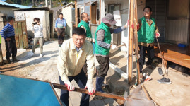 군산 임피면새마을협의회, 사랑의 집고쳐주기 사업 실시
