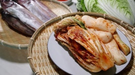 [한국인의 밥상] 지극한 삶이 익어갑니다, 김장 전라남도 진도, 쏨뱅이대파김치찜·소머리편육·백김치곶감말이