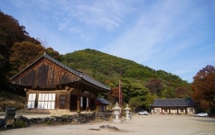 [뚜벅뚜벅 전북여행] 진안 천황사의 늦가을 정취 : 수려한 산세를 자랑하는 구봉산 자락에 있는 고찰 천황사