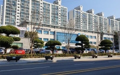 북전주세무서, 주민휴식공간 활용 위해 벚꽃화단 조성