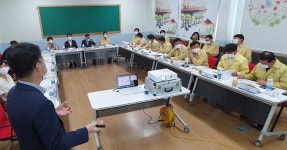완주군의회, 먹거리통합사업단과 간담회