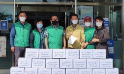 정읍시새마을회, 코로나19 극복 돼지불고기 200kg 정읍시에 전달