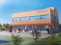익산시 마동테니스 공원내 실내 테니스장 건축법 위반 논란
