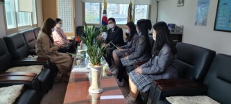 전주 성심여중, 참전유공자에게 감사 편지