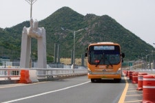 군산 비응항~가력도 시내버스 텅 빈 채 운행