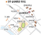 전주 실내체육관 이전 후 남는 시설·부지 활용방안 관심