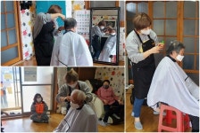 익산 함열여성의용소방대, 소외계층 이·미용 봉사 실시