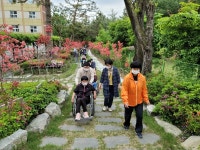 전주 동암고 같은 생각 같은 시선 장애인 교정 동행 행사