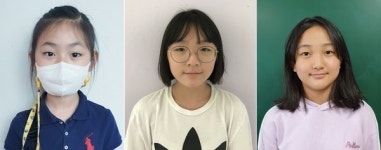 5월의 자랑스러운 청소년에 김서하·이원하·박한누리 선정