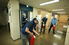 장수소방서, 무주양수발전소 합동소방훈련 실시